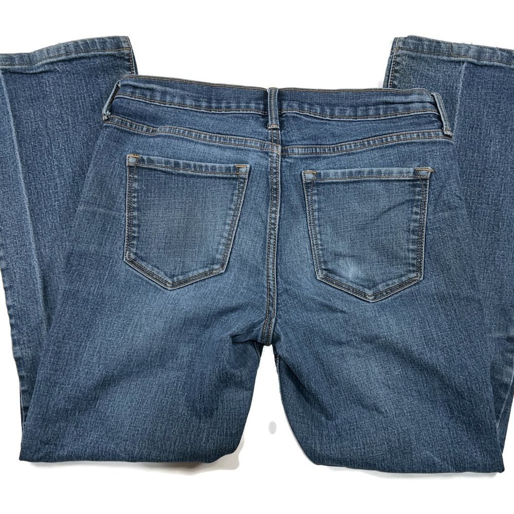 Old Navy Womens Sz 6 Short Denim Blue Jeans - Picture 8 of 9